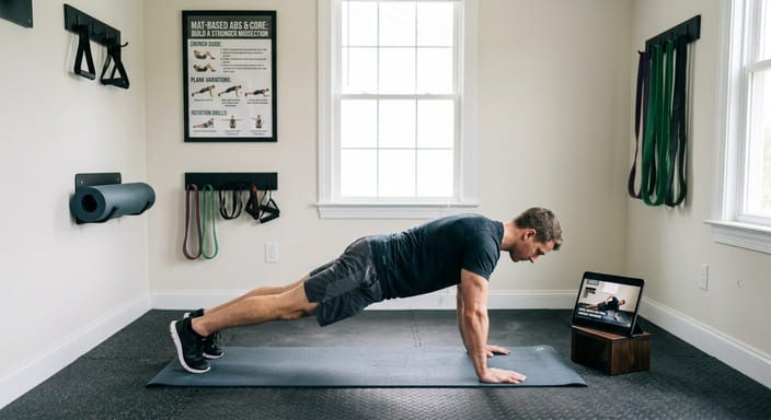 Best Abs and Core Workouts on an Exercise Mat