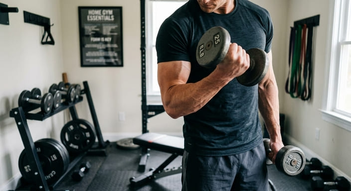 Best Biceps Workout for In-Home Gym