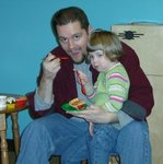 new1 - enjoying plastic pie.JPG