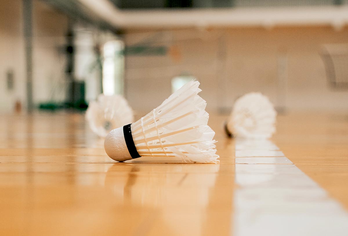 Schnelligkeit und Spielwitz: Badminton!