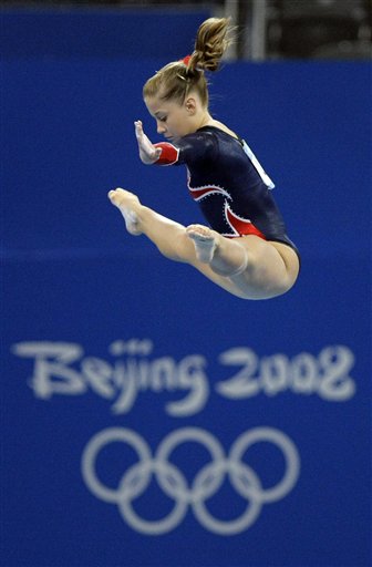 Olympics:  Shawn Johnson - Olympic Gymnast Shines on the Beam