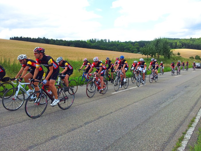 PfitzenmeierBenefiz Radtour Juli 2012 - erfolgreich!