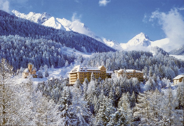 Blick aus dem Hotel Ritzenhof in Saalfelden