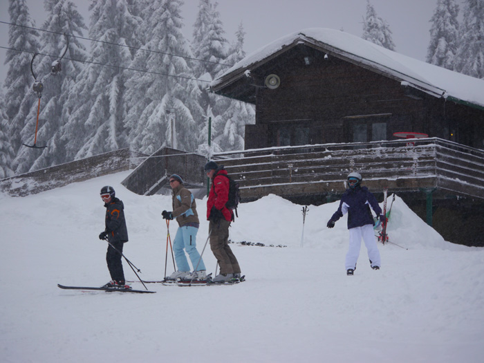 Wintersport auf dem Feldberg im Schwarzwald