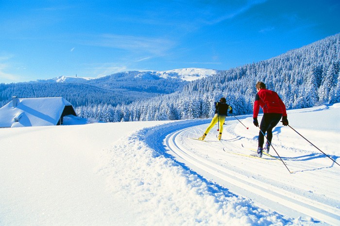 Wintersport am Titisee im Hochschwarzwald