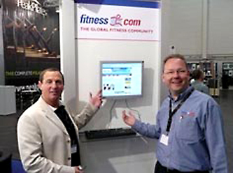 Der Fitness.com Stand auf der FIBO 2007