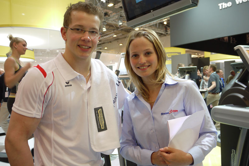 Entrevista con Fabian Hambüchen en la Fibo2009