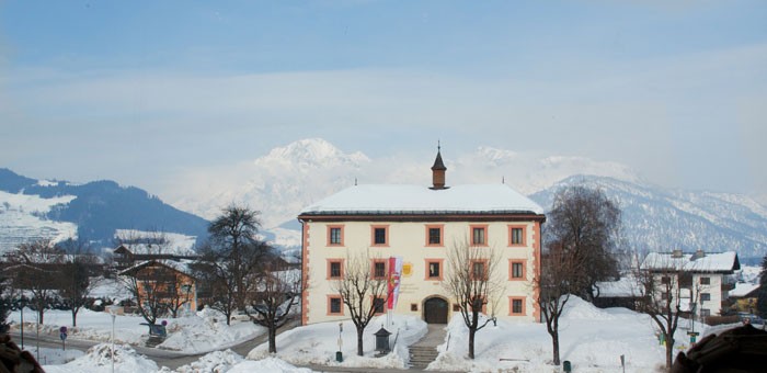 Blick aus dem Hotel Ritzenhof in Saalfelden