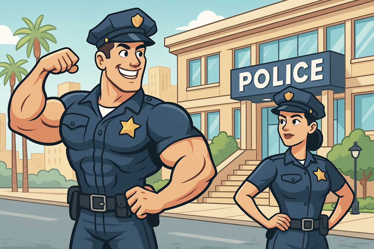 The Rookie – Muskelkraft ohne Fitnessstudio? Hollywoods Polizisten zwischen Sixpack und Scheinwelt