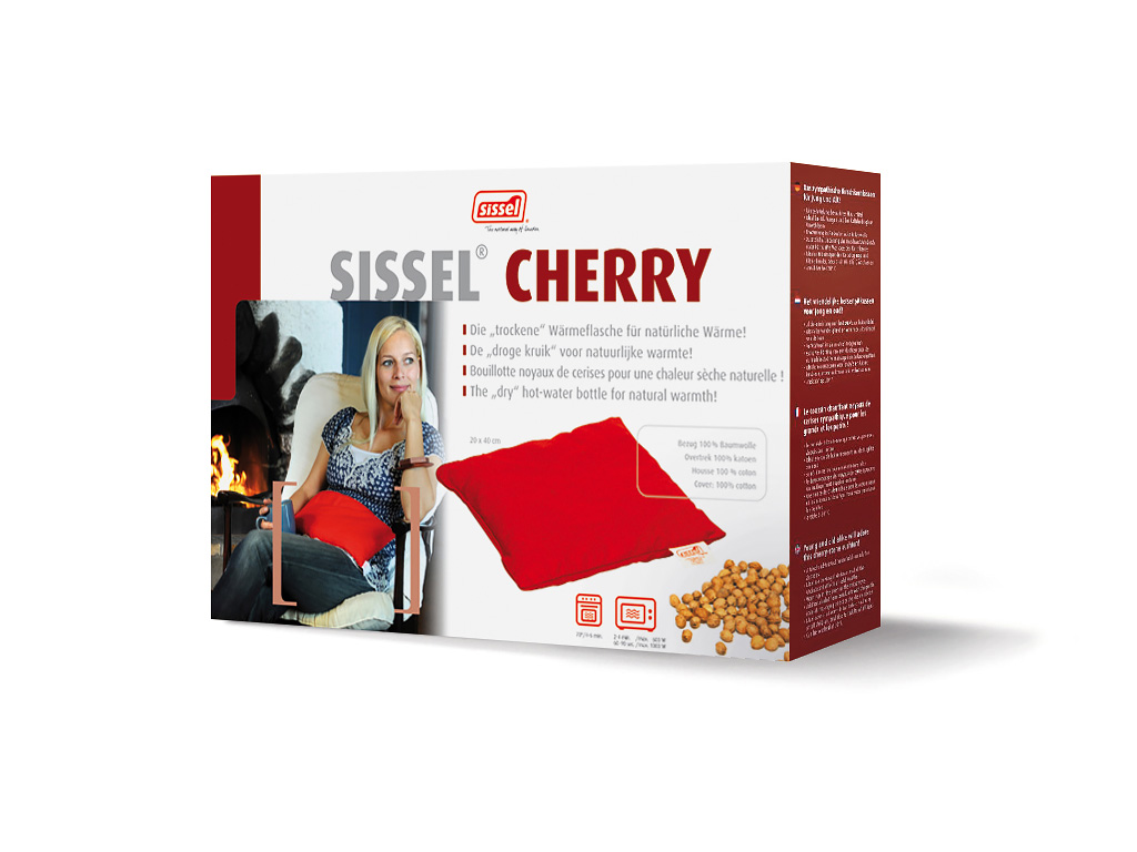 SISSEL® Cherry Kirschkernsäckchen rot - 1