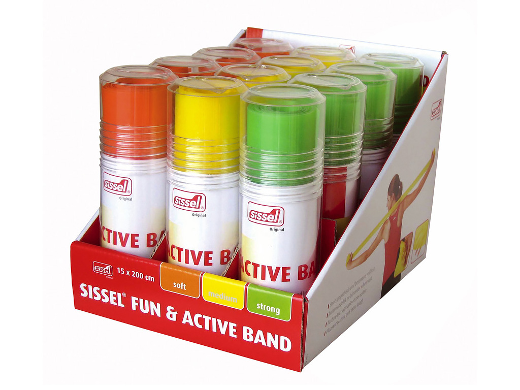 SISSEL® Fun & Active Band, 12er Display