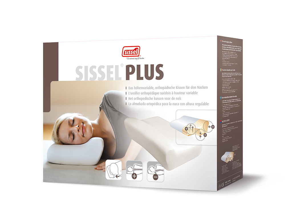 SISSEL Classic PLUS Nackenkissen - höhenvariabel - 3
