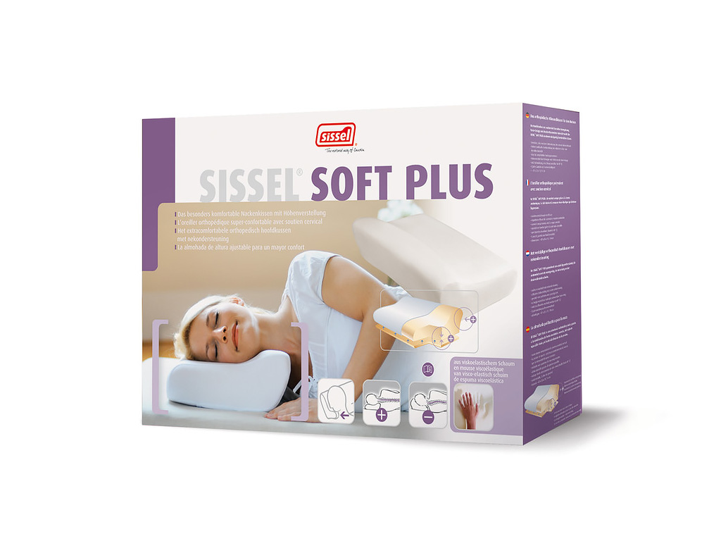 SISSEL® Soft Plus Nackenkissen - mehr Komfort - 4