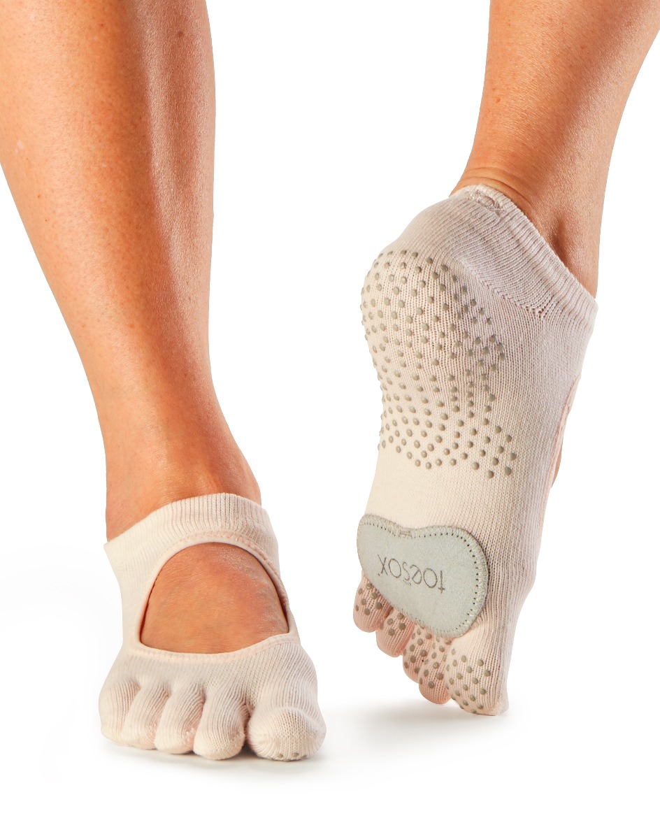 Yogasocken ToeSox Dance Full Toe Plie Sweet Pea - 1