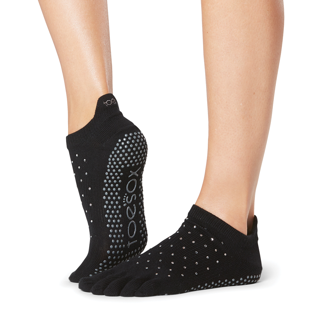 Yogasocken ToeSox Low Rise Full Toe Poetic