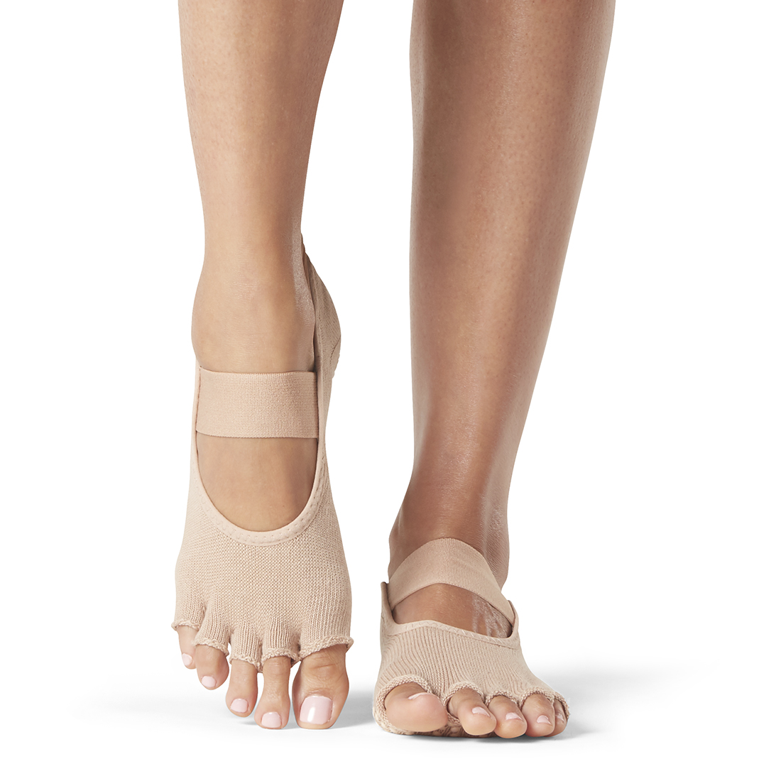 Yogasocken ToeSox Mia Half Toe Nude - 1