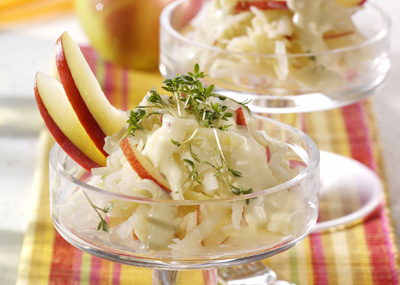 Apfel Kohlrabi Salat