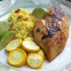 Spicy Lime Garlic Chicken