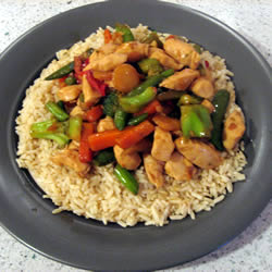 Honey Chicken Stirfry