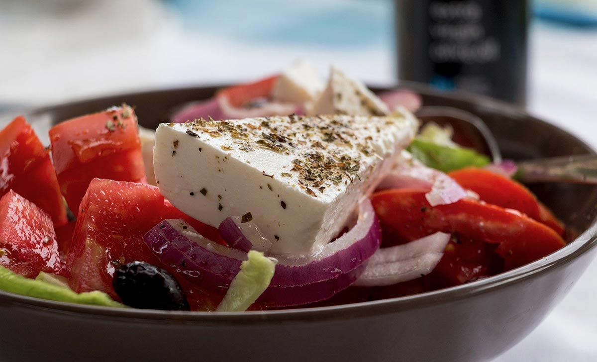 Griechischer Sommersalat