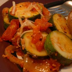 Tomato and Zucchini Melange