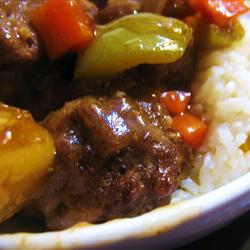 Sweet and Sour Meatballs