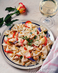 Bow Tie Pasta and Caramelized Onions