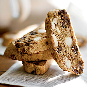 Deep Dark Chocolate Biscotti