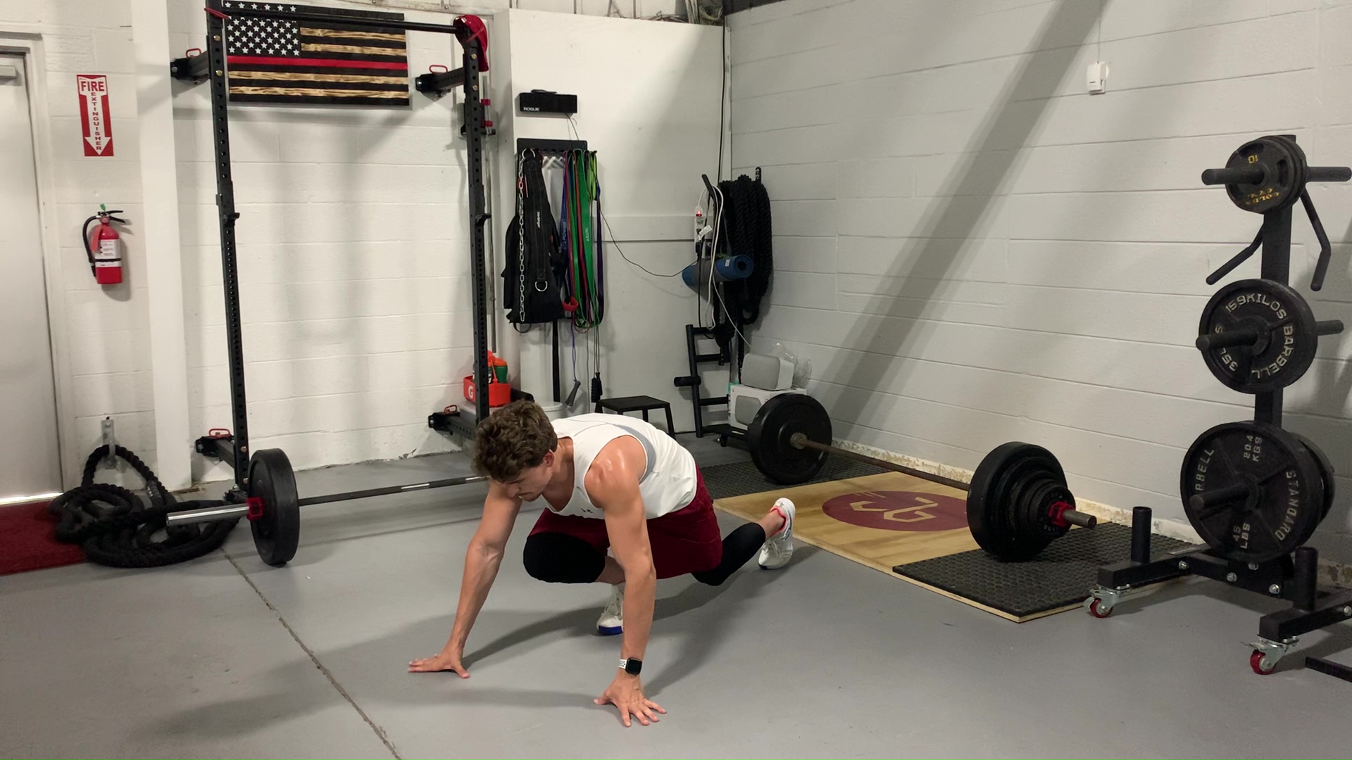 BW Sprinter Plyo Lunges