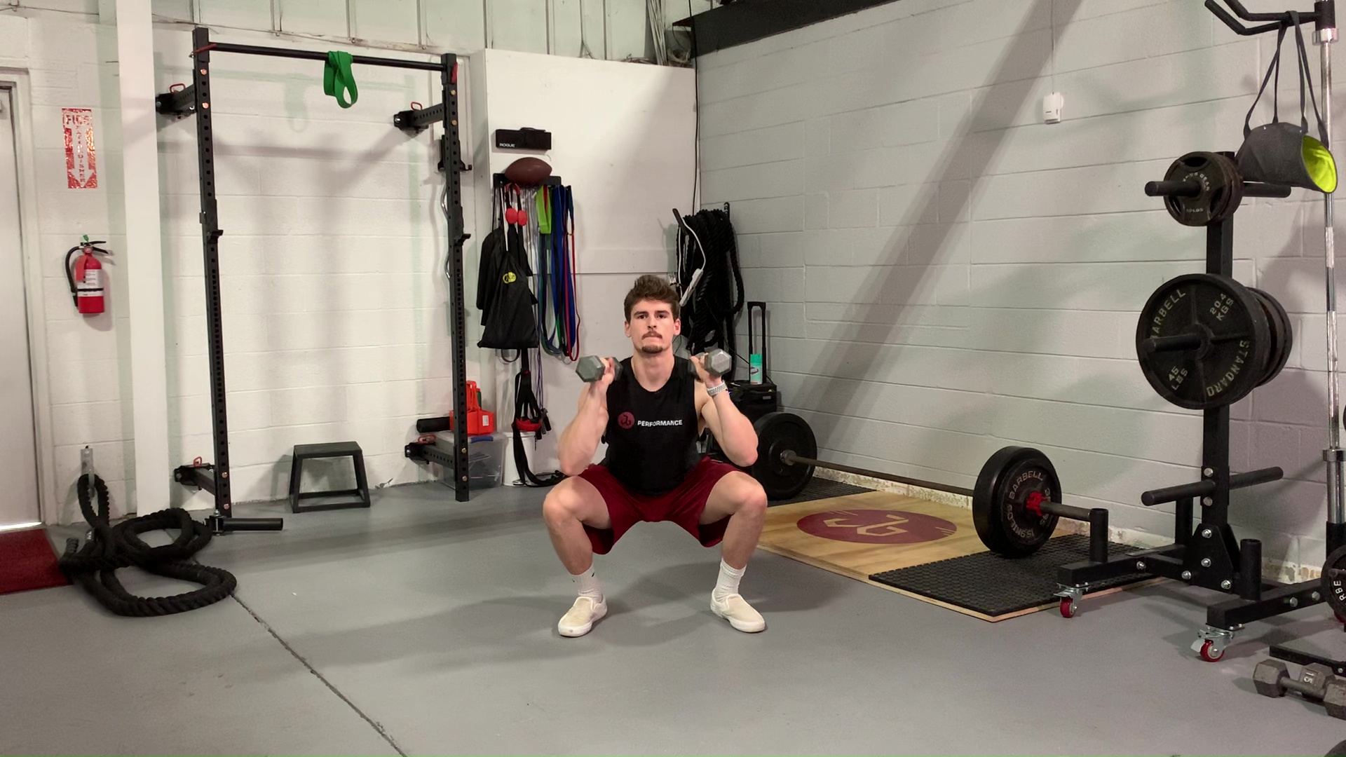 DB Front Squat