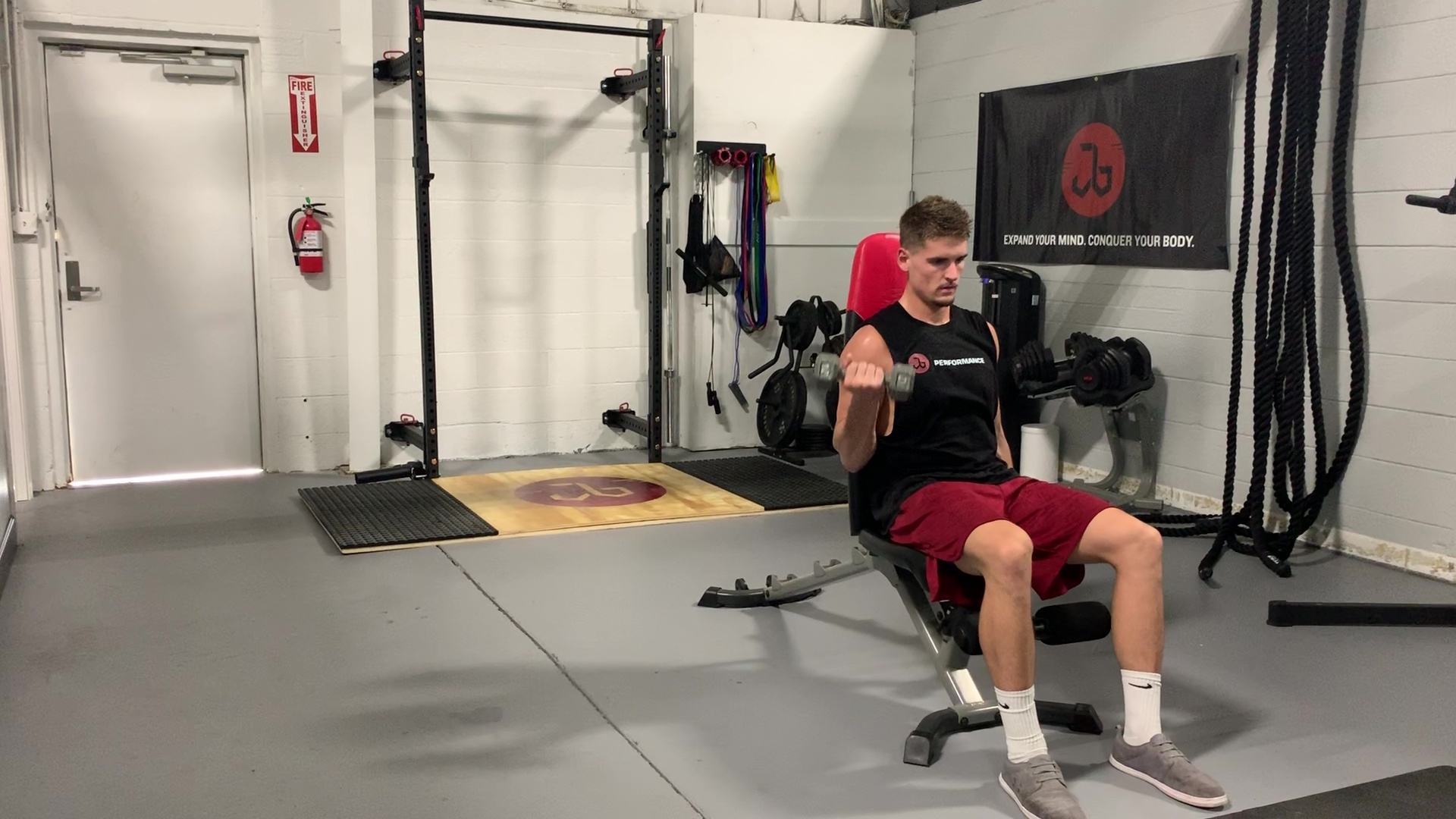 DB Seated Curl