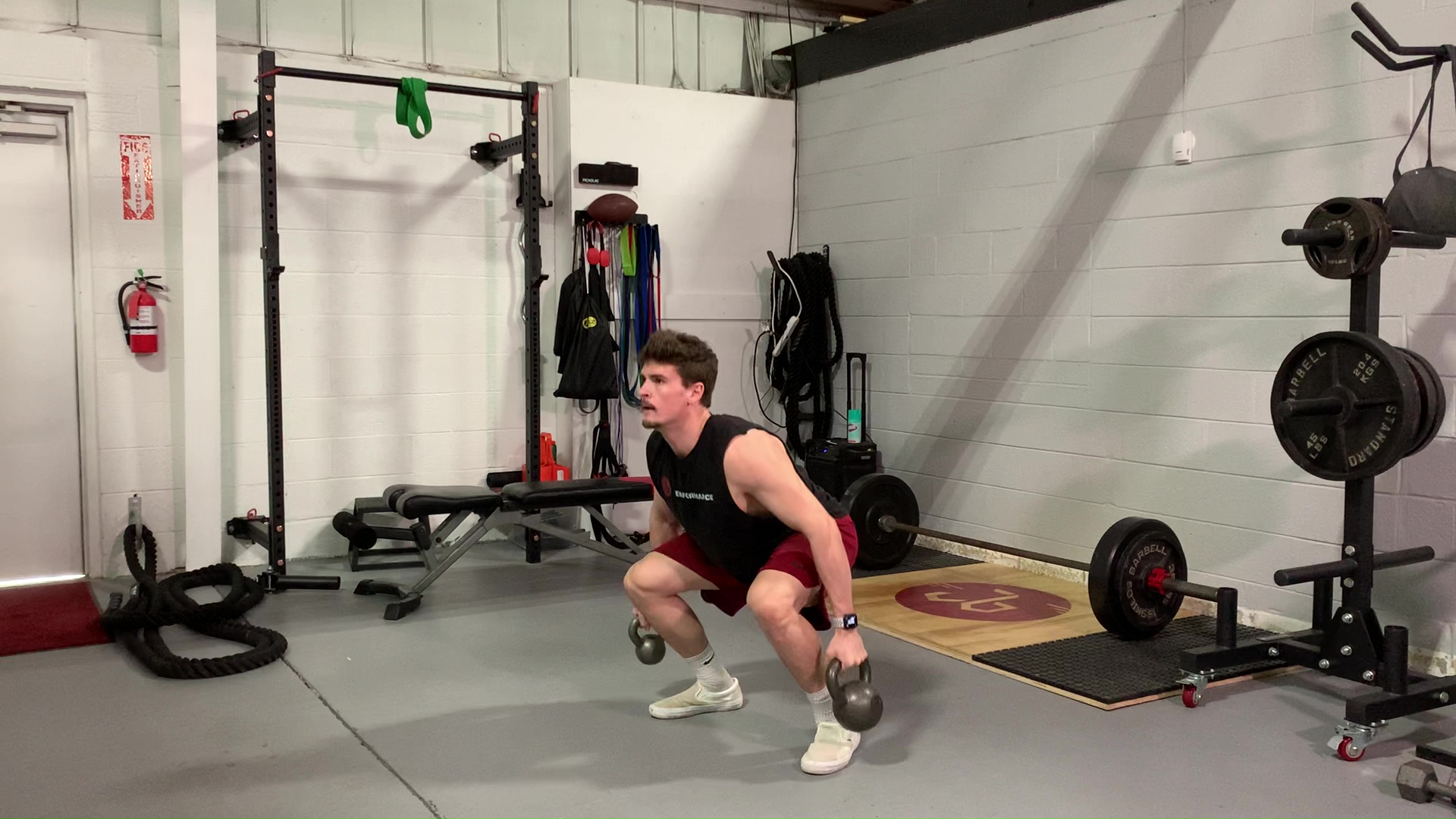 KB Jump Squat