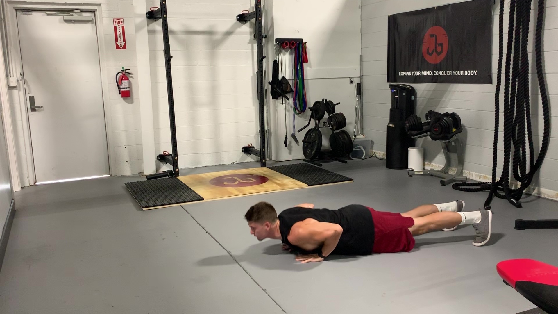 Plyometric In and Out Push-ups