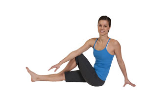 Gluteal and Outer Thigh Stretch