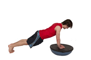 Push Up on BOSU