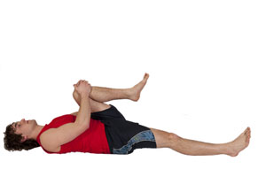 Single Knee to Chest Lower Back and Glute Stretch