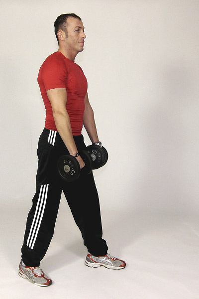 Single Arm Front Shoulder Raise