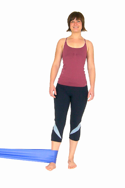 Inner Thigh (Groin) Exercise with Exercise Band