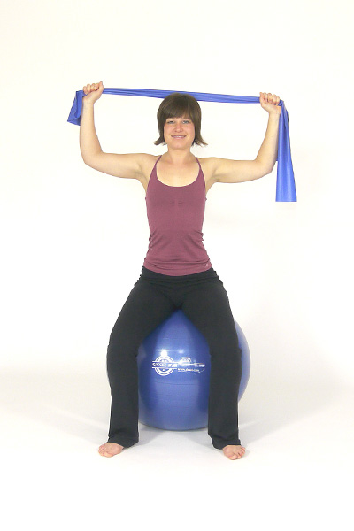 Shoulders and Triceps with Exercise Band