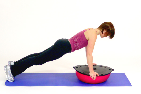 Push Ups on the BOSU