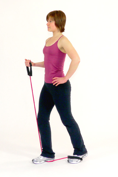 Glute Exercise with the Exercise Tube