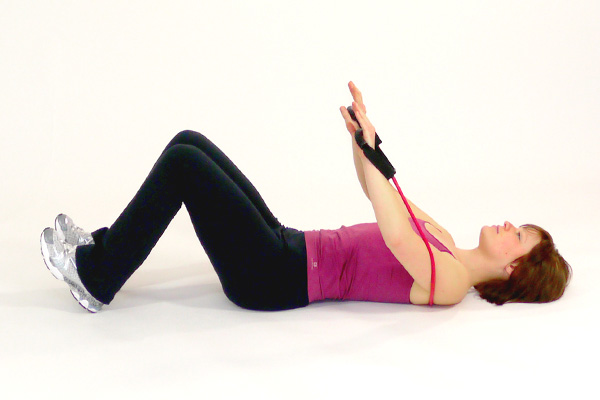Abdominal Crunches with the Exercise Tube