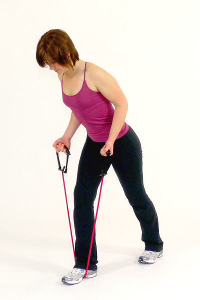 Triceps with the Exercise Tube