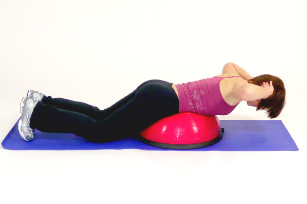 Upper Body Raise on the BOSU